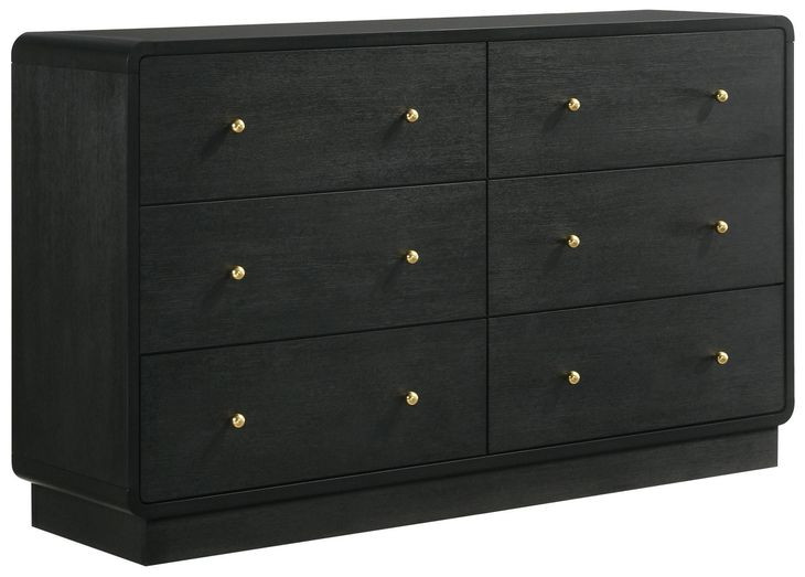 black dresser 6 drawers Black Velvet with White Trim and Bow Mini Dress