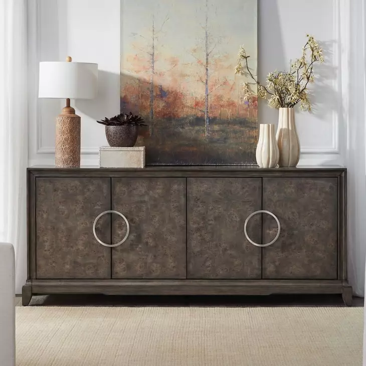 Lexington Park Chai Spice 4 Door Accent Cabinet