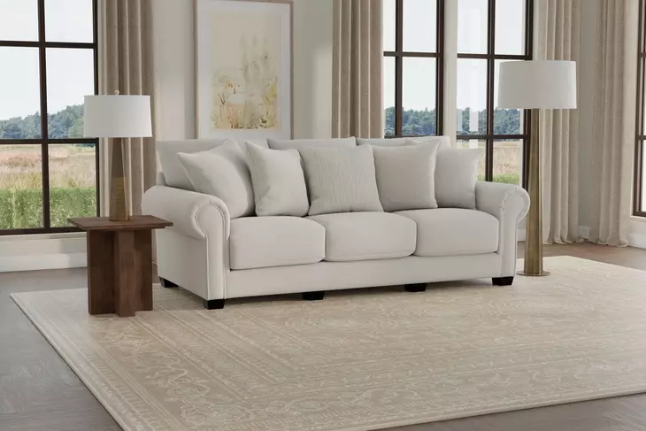 Barrett Natural Performance Fabric 96" Sofa