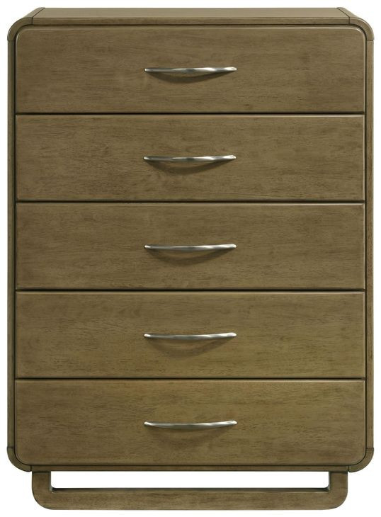 Amsbury Nutmeg 5 Drawer Chest
