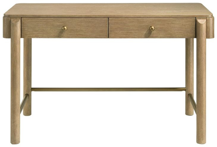 Arini Sand Wash 2 Drawer Vanity Desk