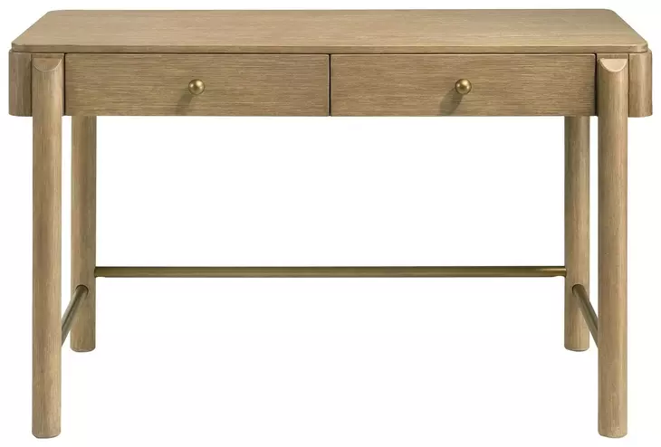 Arini Sand Wash 2 Drawer Vanity Desk