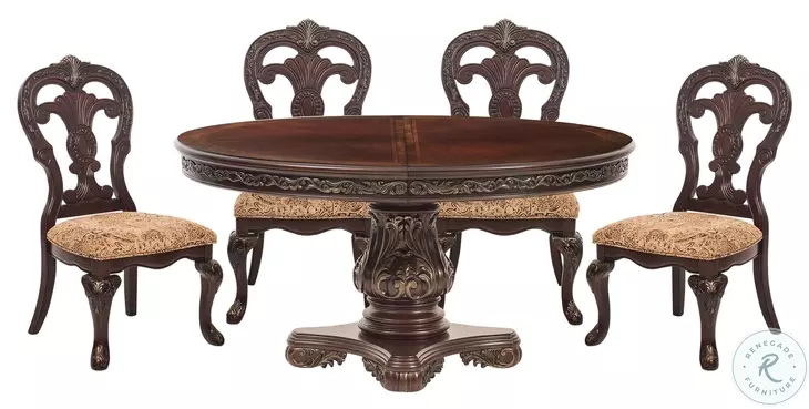 Deryn Park Cherry Extendable Oval Dining Table