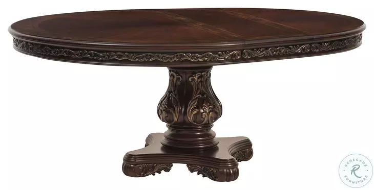 Deryn Park Cherry Extendable Oval Dining Table