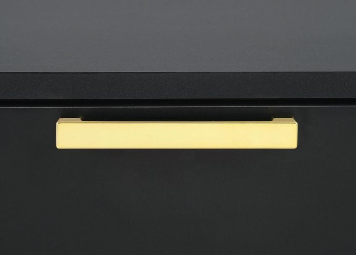 Kendall Black And Gold 6 Drawer Dresser