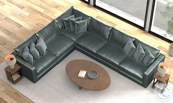 Remington Pine L-Shape Modular Sectional