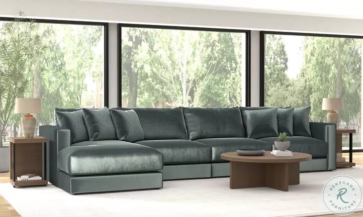 Remington Pine LAF Sectional
