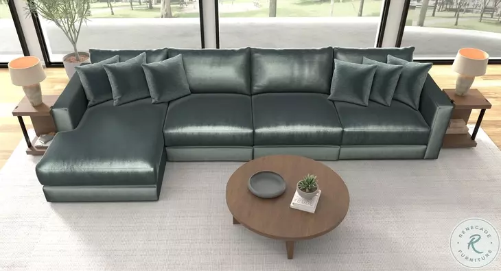 Remington Pine LAF Sectional