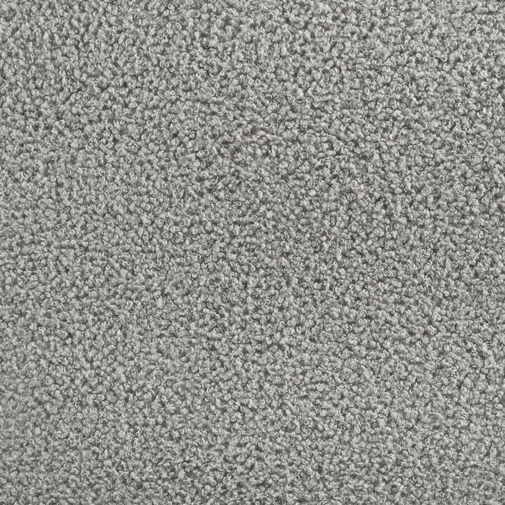 Caraway White and Gray California King Upholstered Panel Bed with LED Light