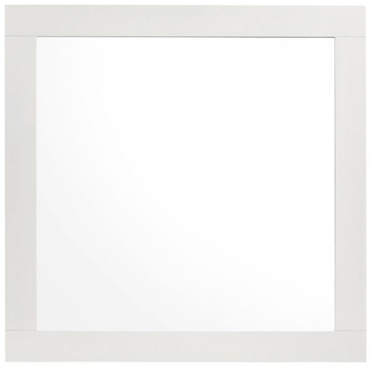 Caraway White Dresser Mirror