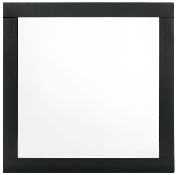 Caraway Black Dresser Mirror