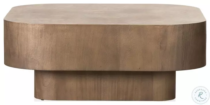 Blanco Warm Umber Burl Square Occassional Table Set