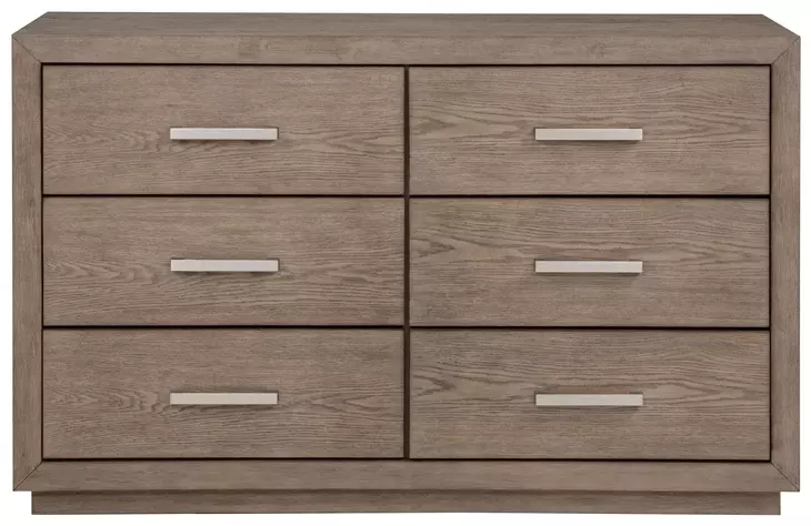 Kenora Barley Brown 6 Drawer Dresser