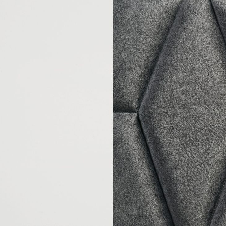 Sonora Dark Gray California King Upholstered Panel Bed