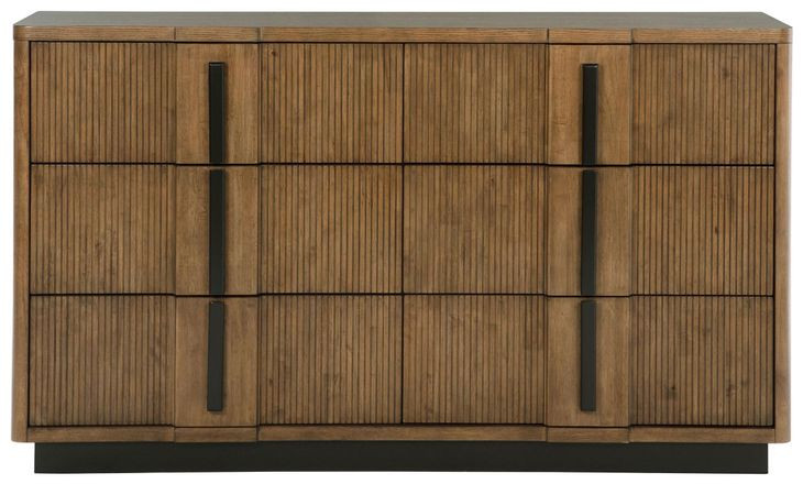 Terrace Ash Brown 6 Drawer Dresser