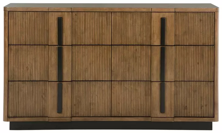 Terrace Ash Brown 6 Drawer Dresser