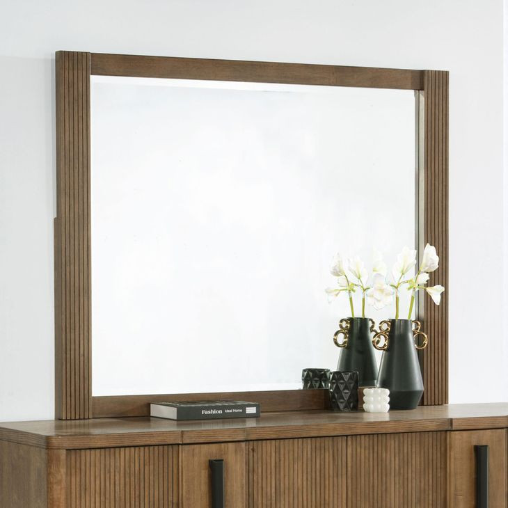 Terrace Ash Brown Dresser Mirror