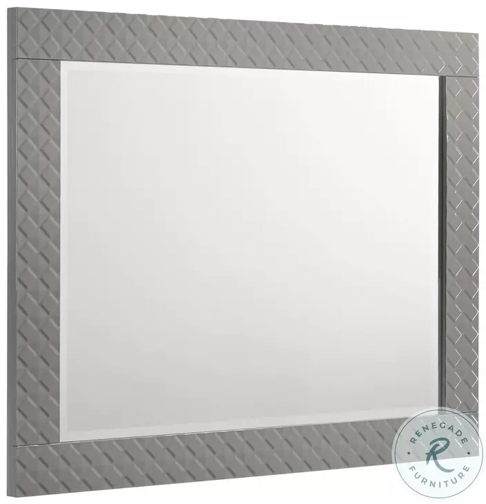 Ives Gray High Gloss Dresser Mirror