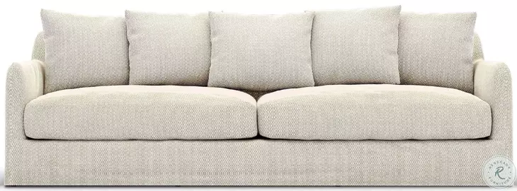 Dade Faye Sand Performance Fabric Outdoor Sofa