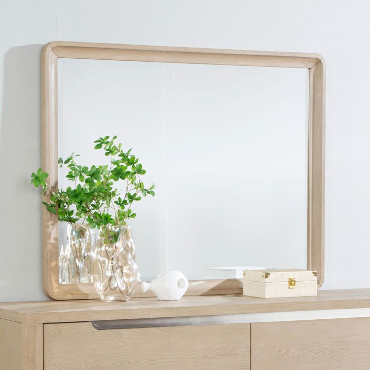 Ladera Light Elm Dresser Mirror