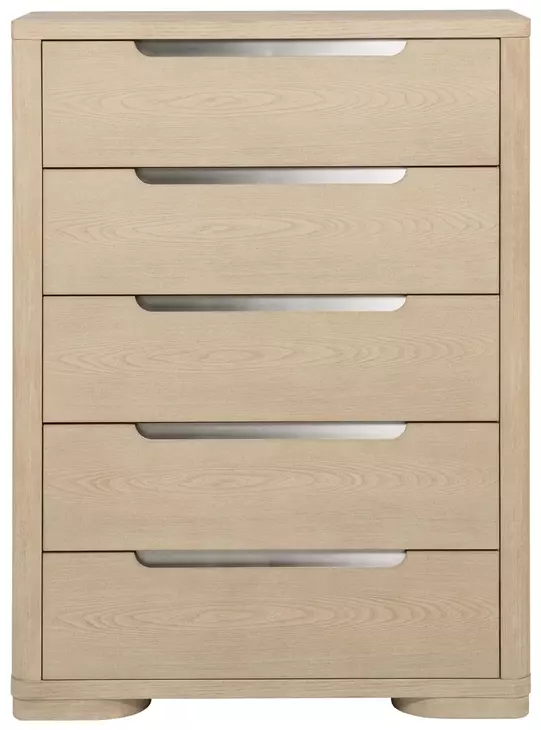 Ladera Light Elm 5 Drawer Chest