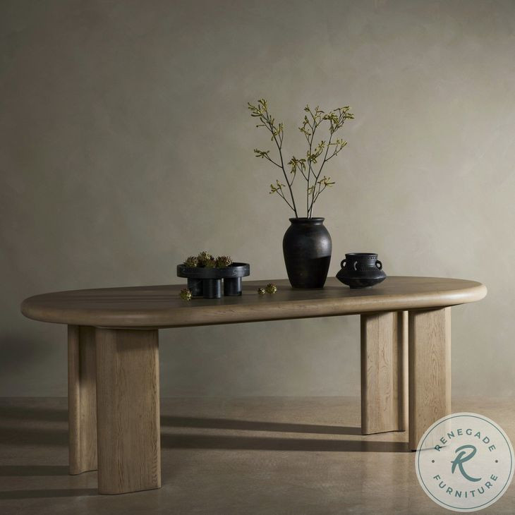 Jaylen Light Oak Extendable Dining Table