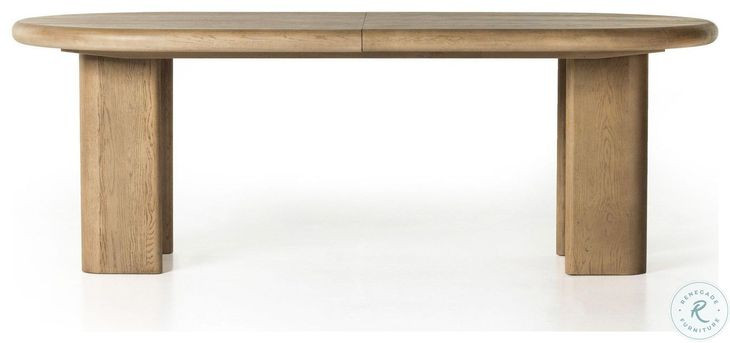 Jaylen Light Oak Extendable Dining Table