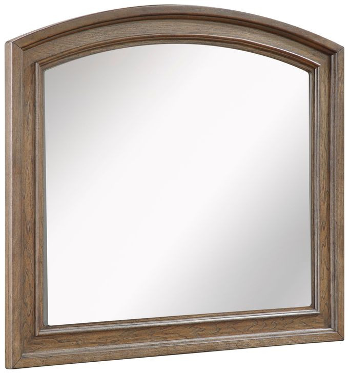 Bethel Wire Brushed Antique Brown Storage Platform Bedroom Set