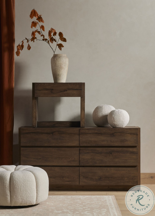 Perrin Rustic Fawn Nightstand from Four Hands Coleman Furniture