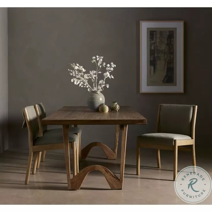 Hito Villa Olive Performance Fabric Dining Chair