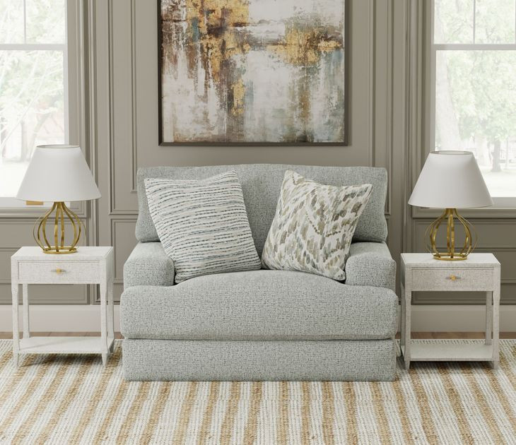 Brett Lotus Chair and A Half with Cuddler Cushions