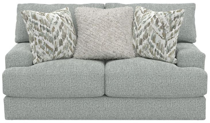 Brett Lotus Loveseat with Cuddler Cushions
