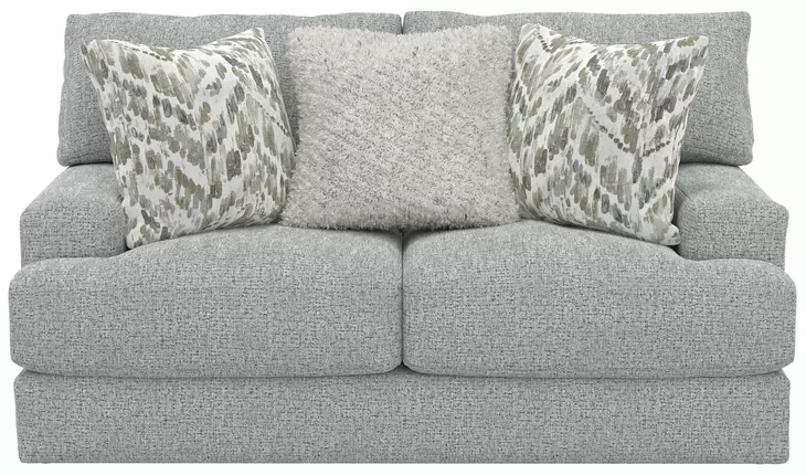 Brett Lotus 70" Loveseat with Cuddler Cushions