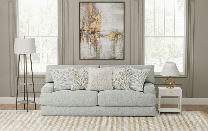 Brett Lotus 93" Sofa with Cuddler Cushions