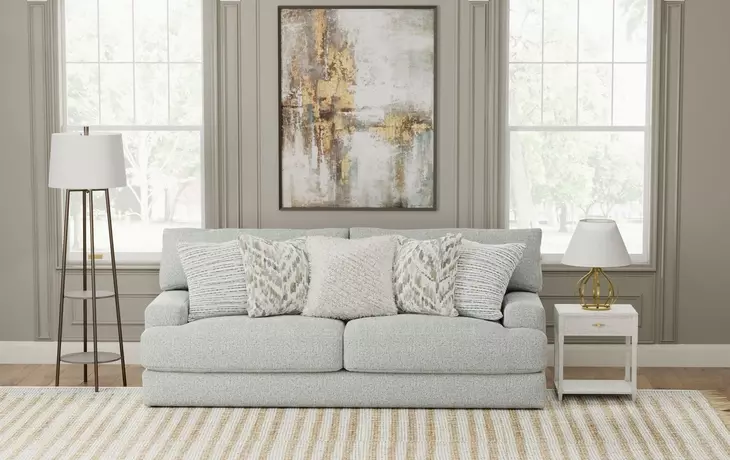 Brett Lotus 93" Sofa with Cuddler Cushions