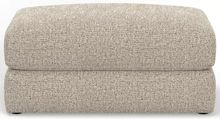 Brett Honey Rectangular Ottoman