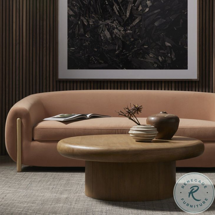 Zach Burnished Parawood Coffee Table