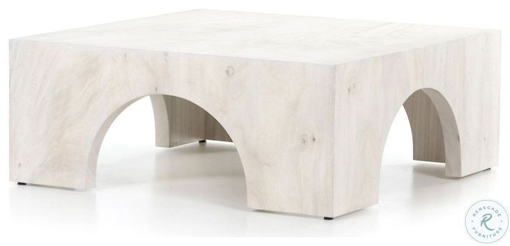 Fausto Bleached Guanacaste Coffee Table