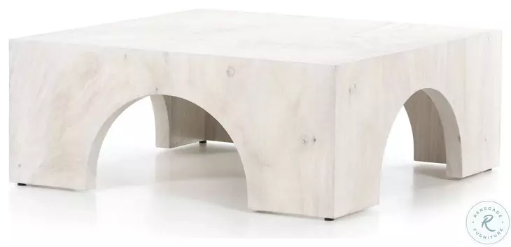 Fausto Bleached Guanacaste Coffee Table