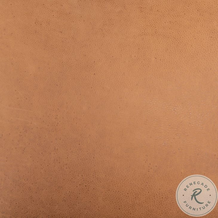 Monza Heritage Camel Leather Dining Chair Set of 2