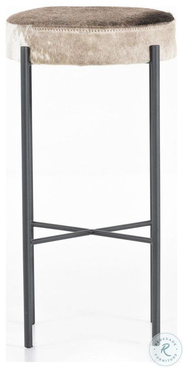 Nocona Speckled Hide Bar Stool