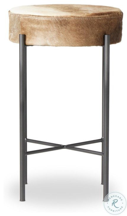 Nocona Speckled Hide Counter Height Stool