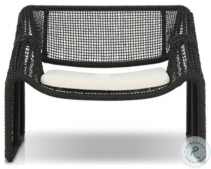 Selma Faux Black Hyacinth Outdoor Chair