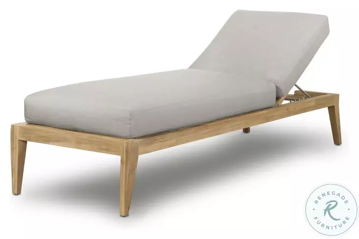 Amaya Royal Taupe Outdoor Adjustable Chaise Lounge