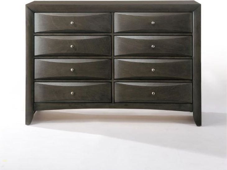 Ireland Gray Oak 8 Drawer Dresser