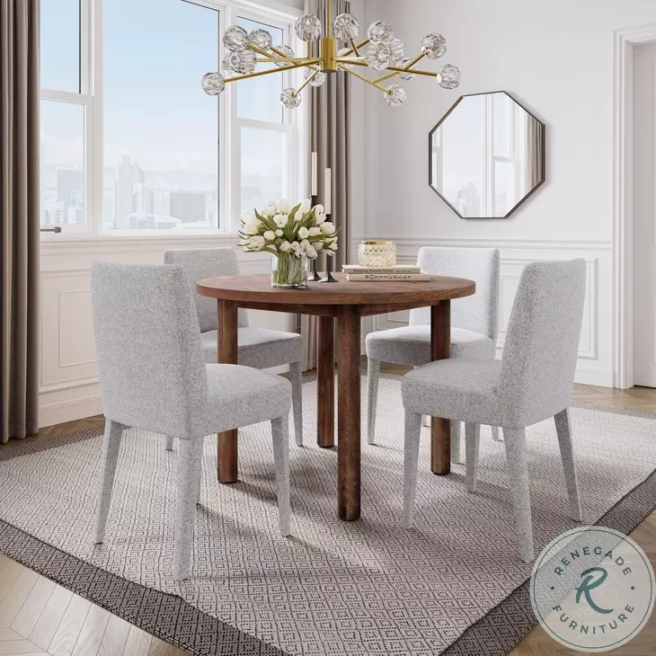 Bodhi Brown 42" Round Dining Table