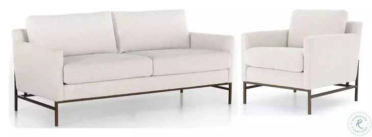 Vanna Knoll Natural 74" Living Room Set