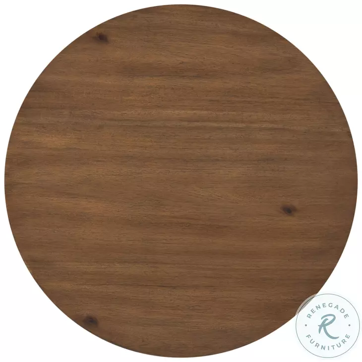 Paden Seasoned Brown Acacia Occasional Table Set