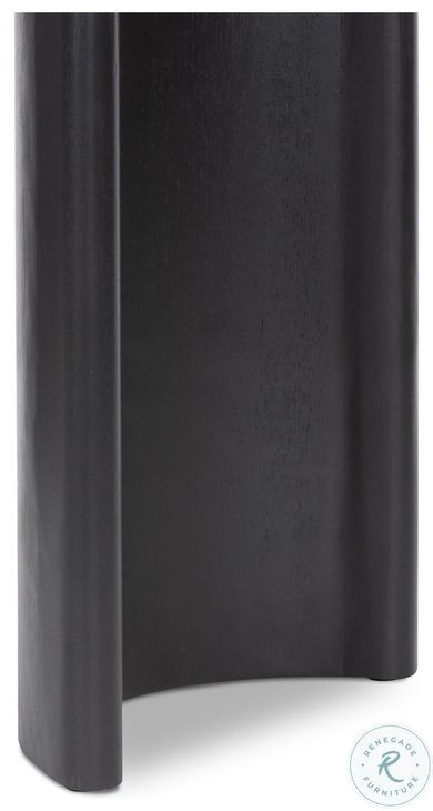 Paden Aged Black Acacia 51" Console Table