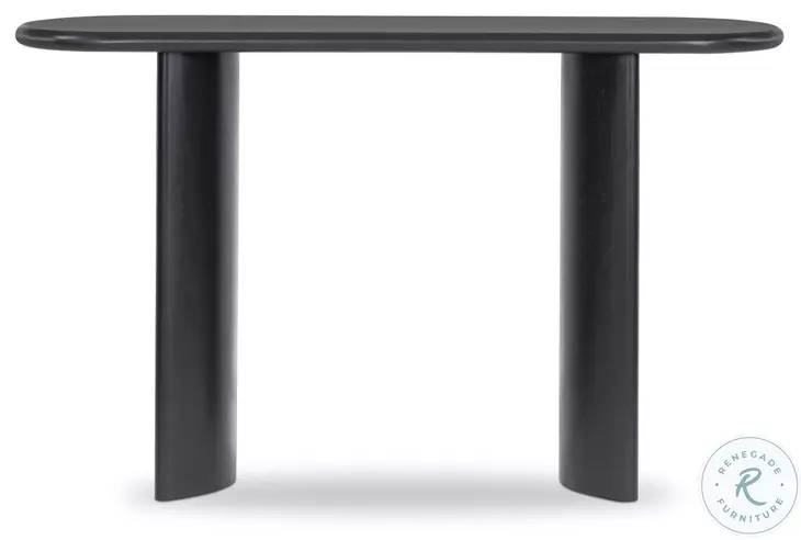Paden Aged Black Acacia 51" Console Table